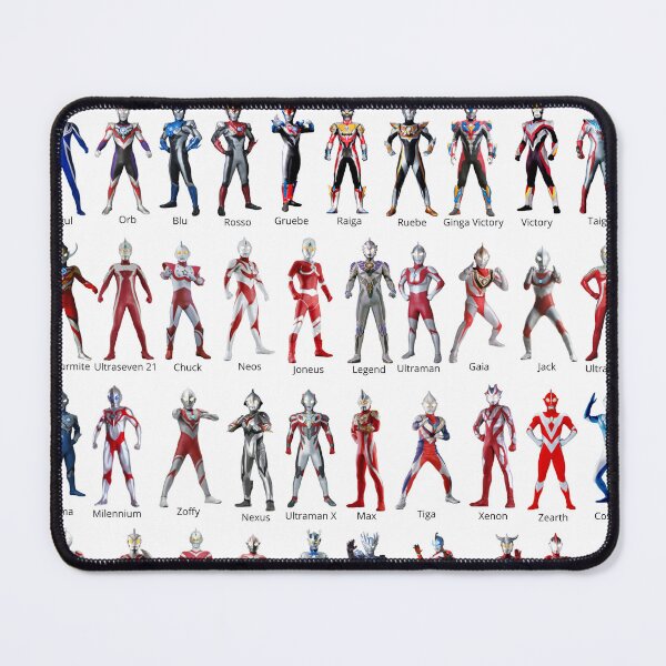 Item preview, line ups of ultraman designed and sold by rolandos.