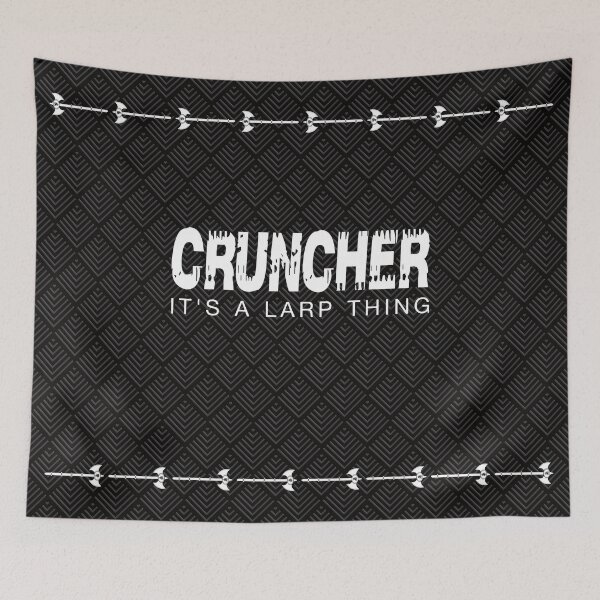 Item preview, Cruncher - It's a LARP Thing, funny saying for LARP Enthusiasts designed and sold by NoBonesLife.