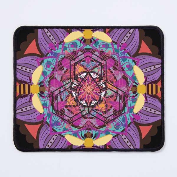 Item preview, Bee Mandala designed and sold by Rumrabbit82.