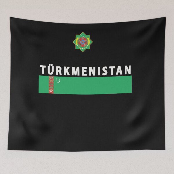 Item preview, HD Turkmenistan National Sport & Flag - Turkmen Pride designed and sold by merchhost.