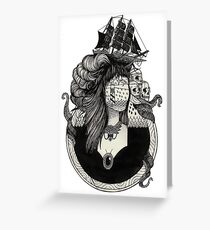 Lady Light. Greeting Card