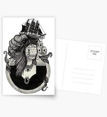 Lady Light. Postcards