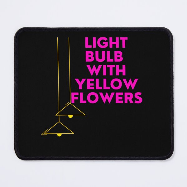 Item preview, Light bulb with yellow flowers designed and sold by jusicaart.