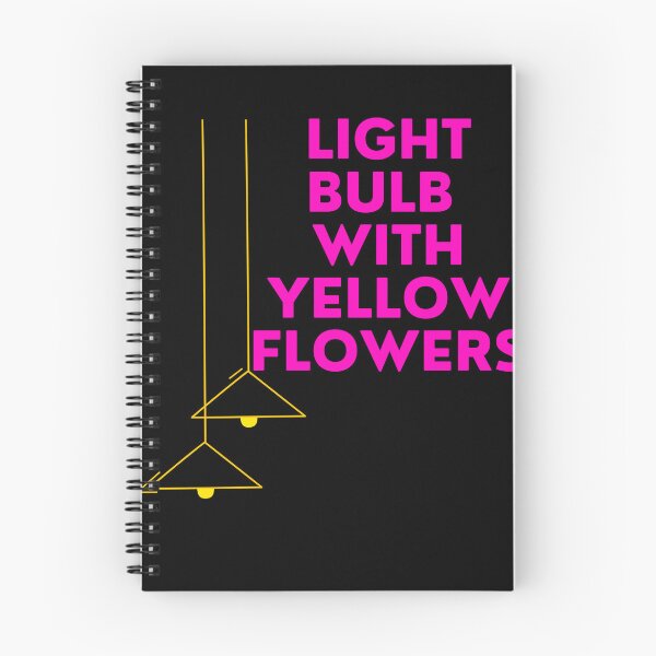 Item preview, Light bulb with yellow flowers designed and sold by jusicaart.
