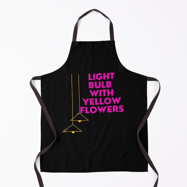 Item preview, Light bulb with yellow flowers designed and sold by jusicaart.