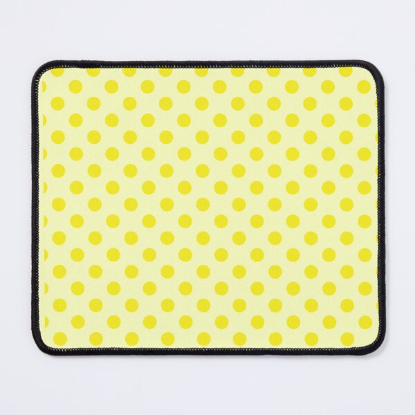 Item preview, Yellow Polka Dots on Pale Yellow Background designed and sold by burbankdesigns.