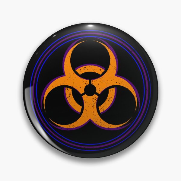 Item preview, Orange Biohazard Design designed and sold by 486DesignCo.