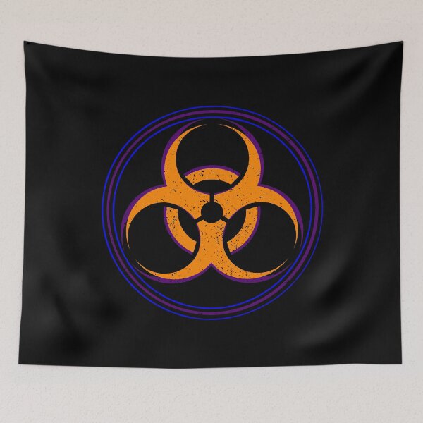 Item preview, Orange Biohazard Design designed and sold by 486DesignCo.