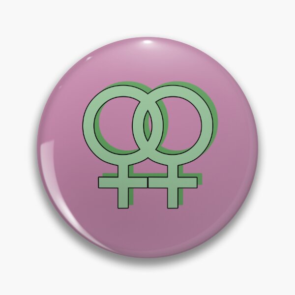 Item preview, double female symbol designed and sold by strawberryseeds.