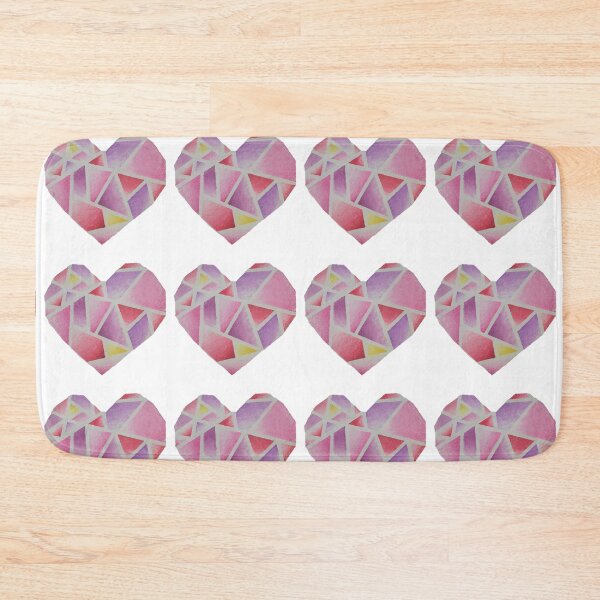 Item preview, Geometric Heart Glitter Original Painting Artwork designed and sold by JkEnvisions.