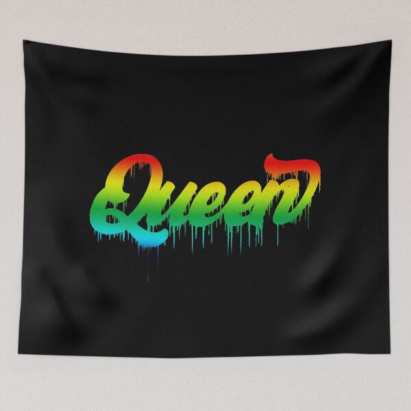 Item preview, Queen Spray Painted Rainbow designed and sold by KMGraphics99.