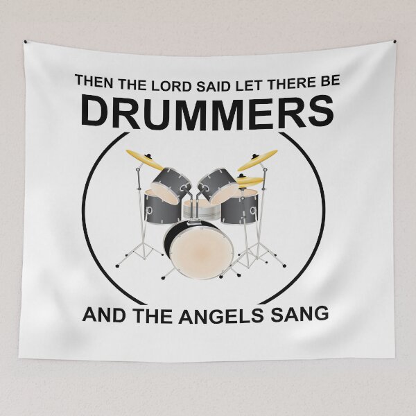 Item preview, LET THERE BE DRUMMERS designed and sold by CalliopeSt.