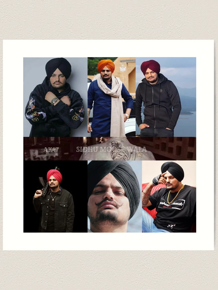 sidhu moose wala printed jacket