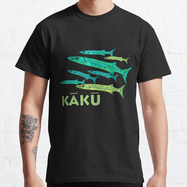 Tropical Tshirt Men, Fish Print T-shirt