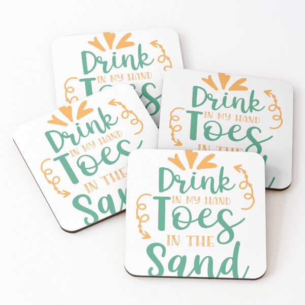 Item preview, Summer vintage , Drink In My Hand Toes In The Sand designed and sold by Goreda.