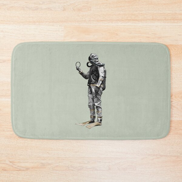 Item preview, Vintage Scuba Diving Diver with a Double Hose Regulator URM designed and sold by urmaddad.