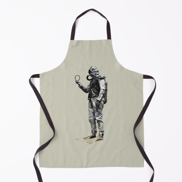 Item preview, Vintage Scuba Diving Diver with a Double Hose Regulator URM designed and sold by urmaddad.