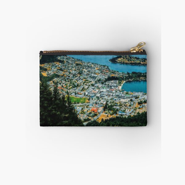 Item preview, Queenstown New Zealand Landscape, Aesthetic Queenstown New Zealand, Queenstown New Zealand Winter, Queenstown Southern Alps Mountains designed and sold by Paintcorner.