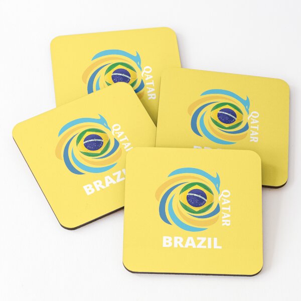 Item preview, Qatar Football soccer team Brazil designed and sold by DesignsbyMona.