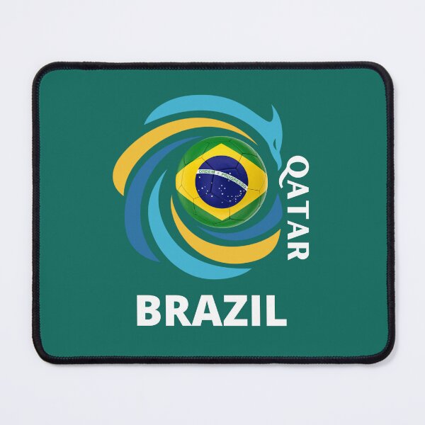 Item preview, Qatar Football soccer team Brazil designed and sold by DesignsbyMona.