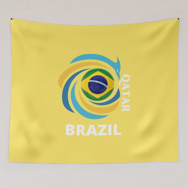 Item preview, Qatar Football soccer team Brazil designed and sold by DesignsbyMona.