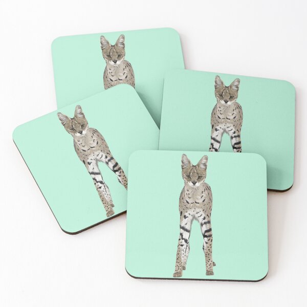 Item preview, Serval designed and sold by CLBArtDesign.
