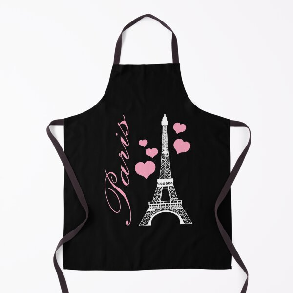 Item preview, Pink Paris Eiffel Tower on Black designed and sold by BeachBumFamily.