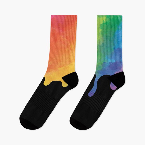 Artikelvorschau, Rainbow Watercolor Drip entworfen und verkauft von amandartwork.