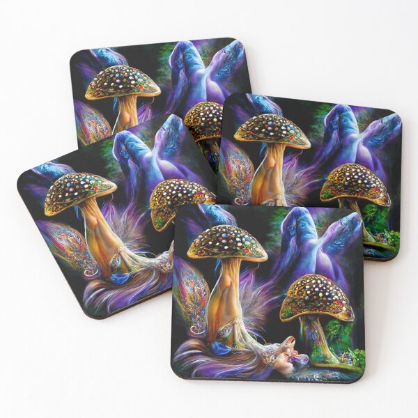 Item preview, Psychedelic Mushrooms designed and sold by IssyDesigns.