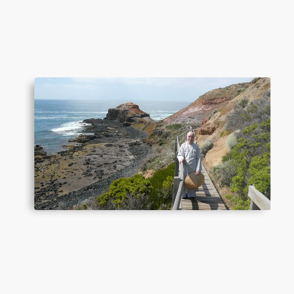 The Old Nun and the Sea Metal Print