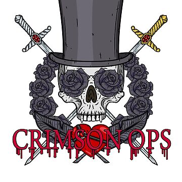 Artwork thumbnail, Crimson Ops Skull by Mandy M. Roth