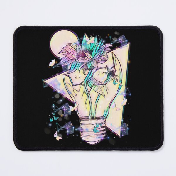 Item preview, Light Bulb with Yellow Flowers designed and sold by Nedskr.