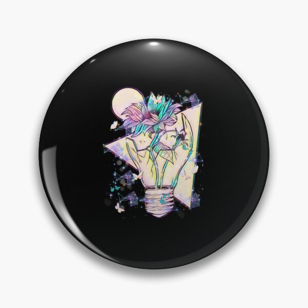 Item preview, Light Bulb with Yellow Flowers designed and sold by Nedskr.