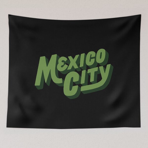 Item preview, Mexico City - Green and Dark Green designed and sold by boltjesdesign.