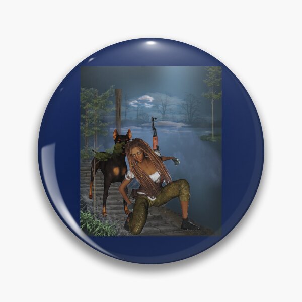 Item preview, Gaia and Dog designed and sold by Patricia Brown.