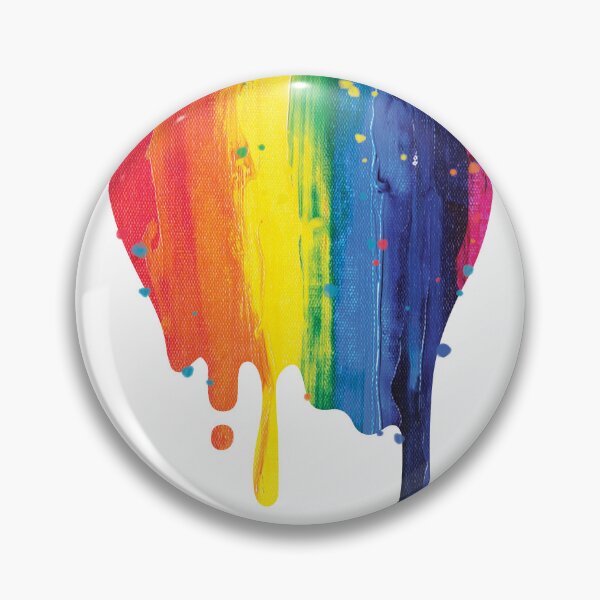 Item preview, Rainbow Watercolor Drip designed and sold by amandartwork.
