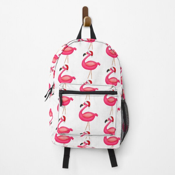 Item preview, Pink Flamingo Santa designed and sold by BeachBumFamily.