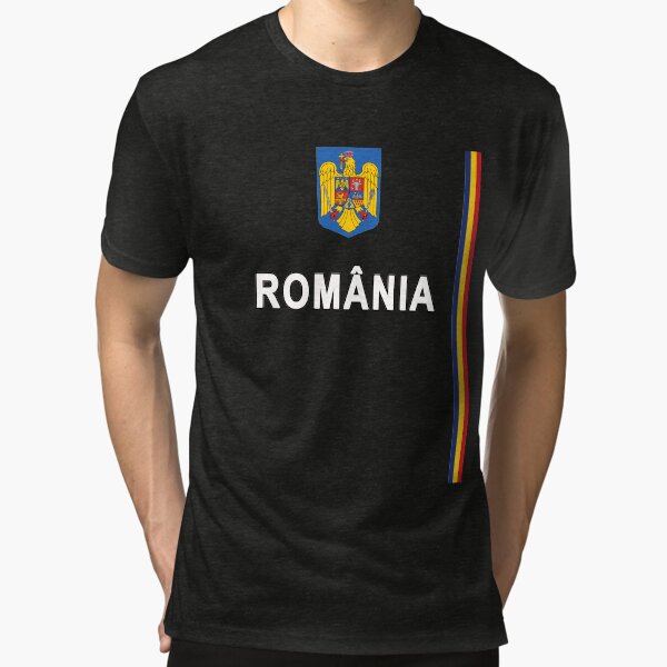 "Romania Team Romanian National Jersey Design" Tshirt by merchhost