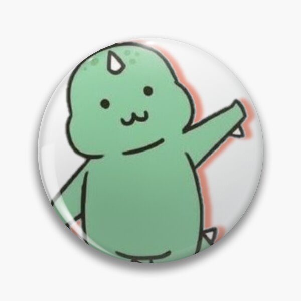 Item preview, Pixel Green Dinosaur Different Types of Dinosaur Rawr Sticker Shirt Cute designed and sold by AlexisValeska.