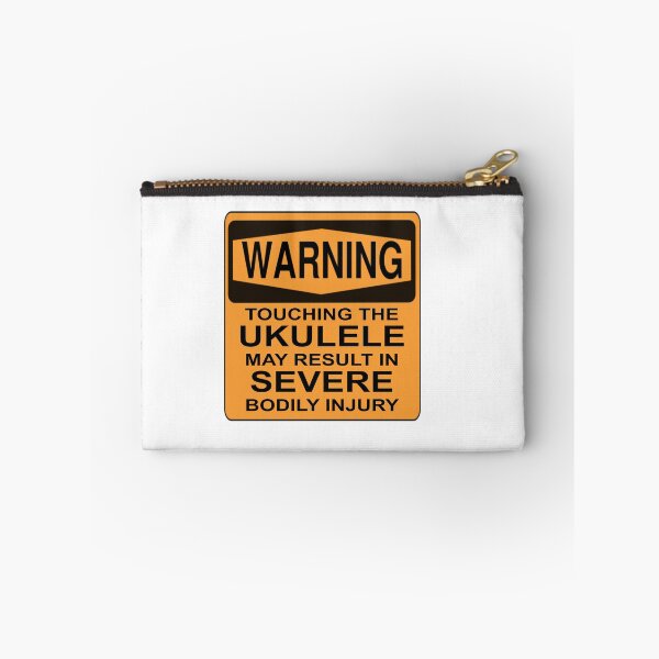 Item preview, TOUCHING UKULELE - MAY RESULT IN BODILY INJURY designed and sold by CalliopeSt.