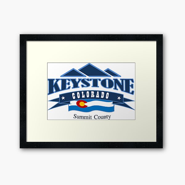 Keystone - Colorado Framed Art Print