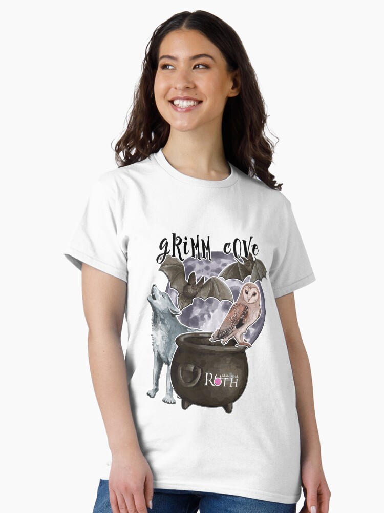 Thumbnail 2 of 7, Classic T-Shirt, Grimm Cove designed and sold by mandymroth.