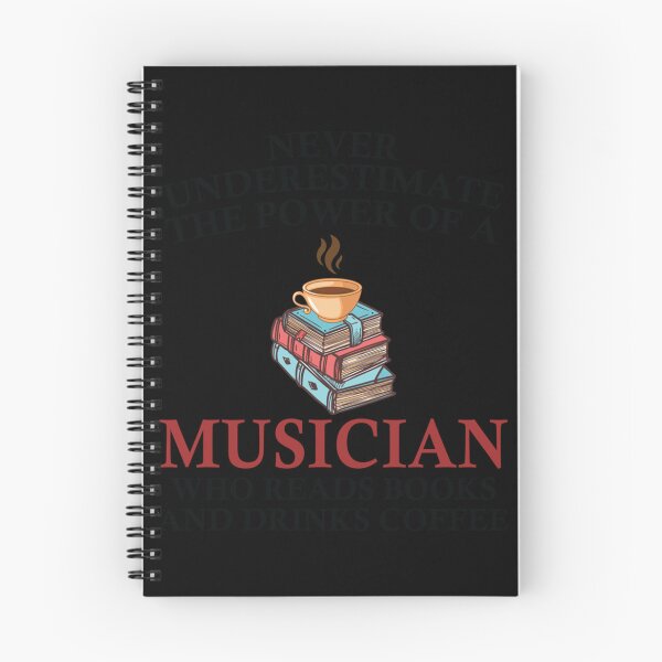 Item preview, Musician Reading Books And Coffee Lover Lightweight Hoodie designed and sold by colonjohan.