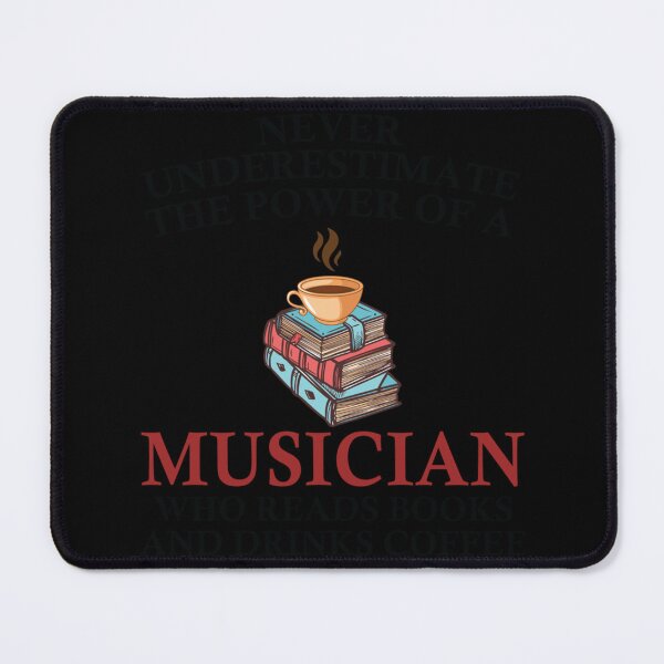 Item preview, Musician Reading Books And Coffee Lover Lightweight Hoodie designed and sold by colonjohan.