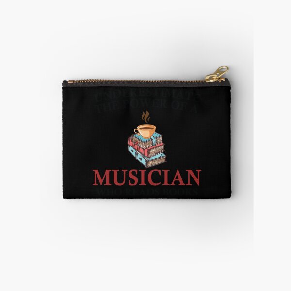 Item preview, Musician Reading Books And Coffee Lover Lightweight Hoodie designed and sold by colonjohan.