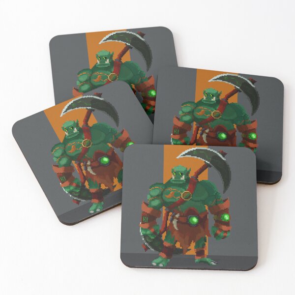 Item preview, pixel art forest golem art designed and sold by pixelart4art.
