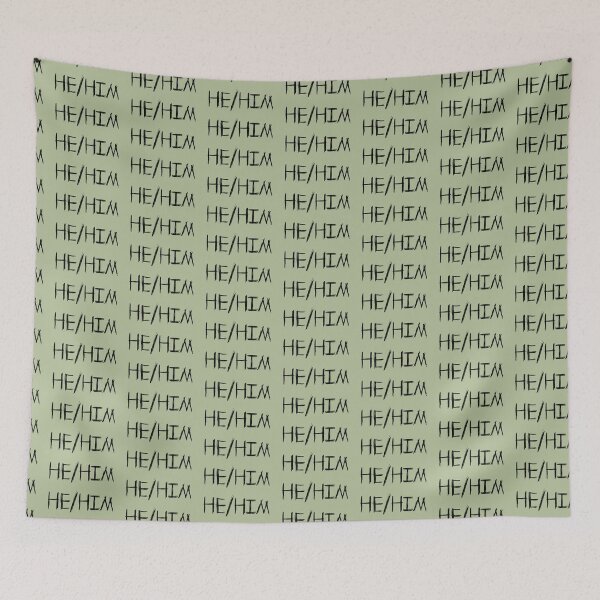 Item preview, He/Him Pronouns designed and sold by kiippers.