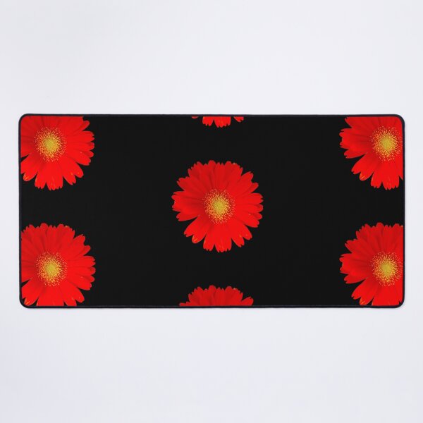Item preview, Gerbera Daisy Red flower designed and sold by SilviPavlova.