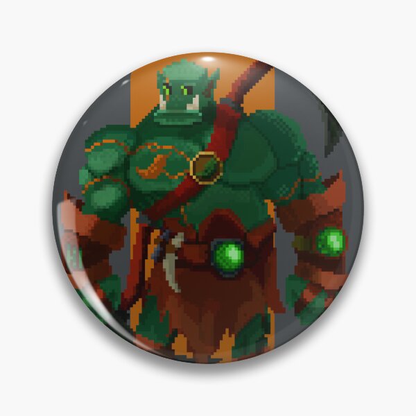 Item preview, pixel art forest golem art designed and sold by pixelart4art.