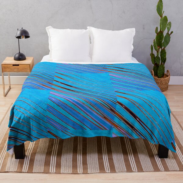 Item preview, Beautiful Aqua with Stripes Design  designed and sold by FancyFriendship.